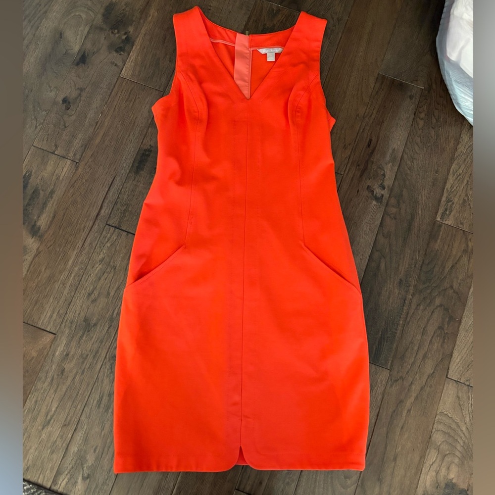 Banana Republic Orange dress. NWT. Size 6